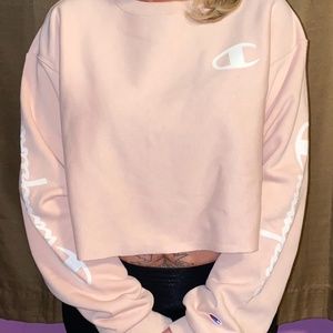 Cropped Champion crew neck